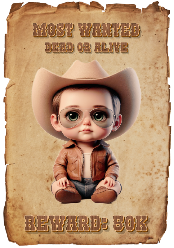 BABY ELON WIF - NFT #01: Most wanted, dead or alive